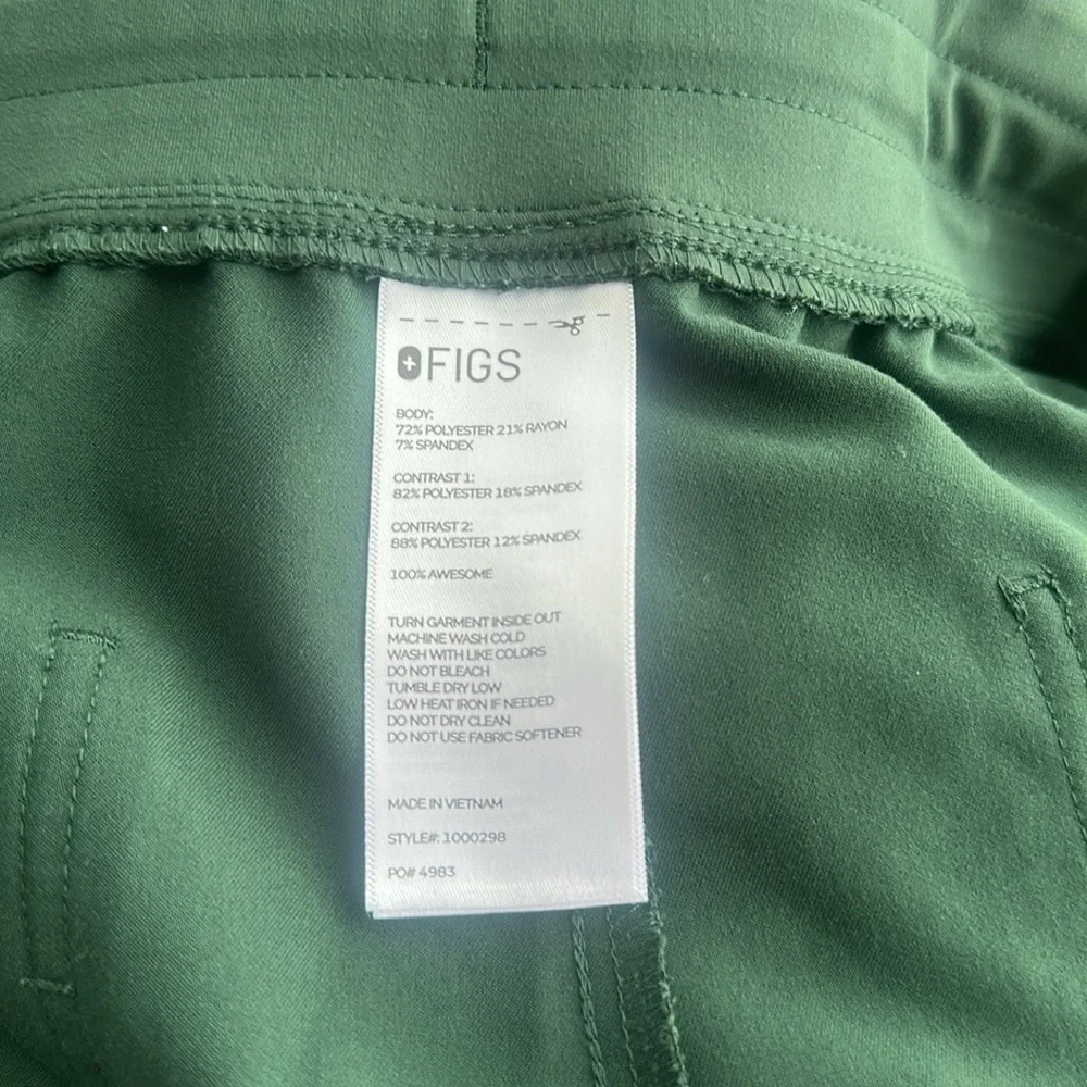 Figs Women’s Size 5XL British Racing Green Zamora Cargo Scrub Pants